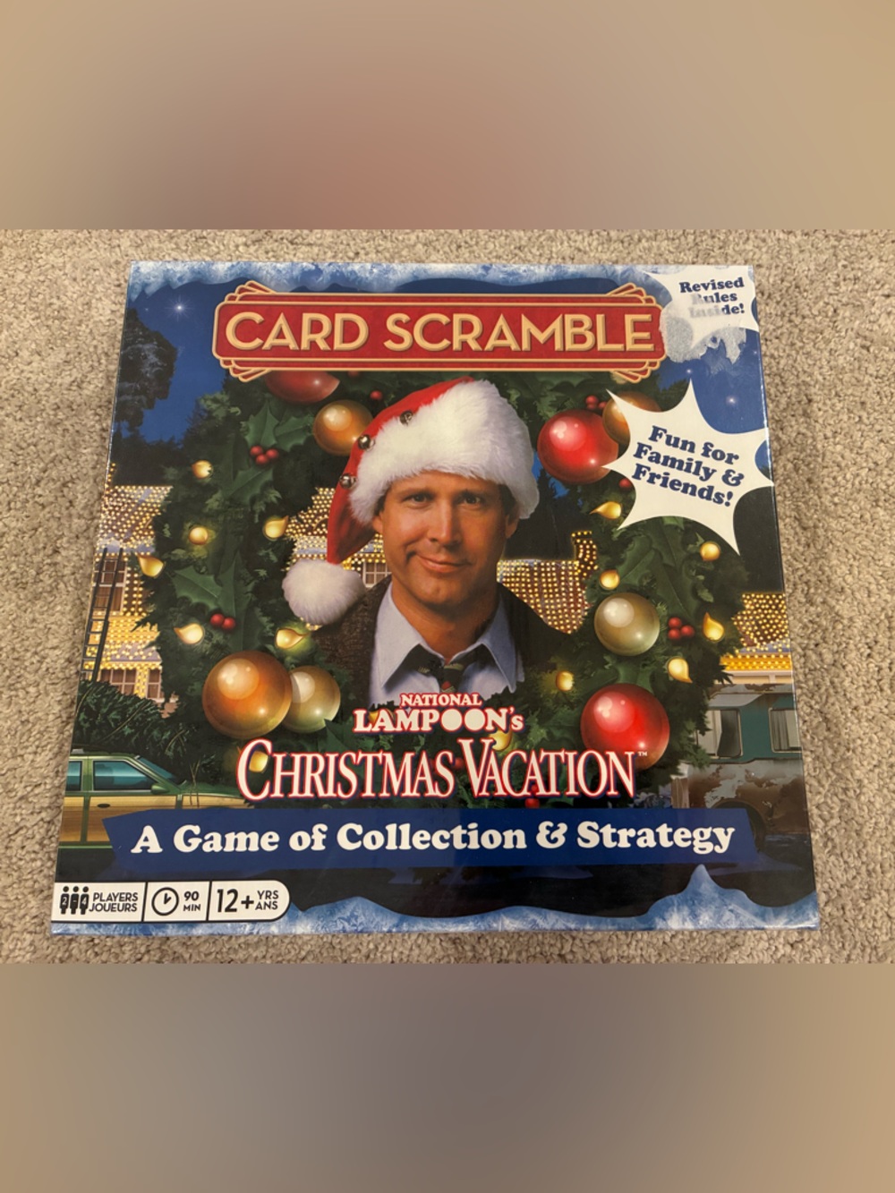 Christmas Vacation Card Scramble Game National Lampoon's Game Collection Strateg